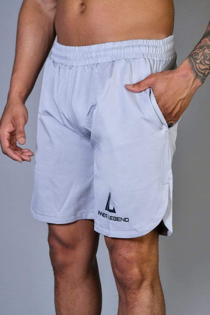 EYL TRAINING SHORTS - LIGHT GRAY