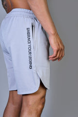 EYL TRAINING SHORTS - LIGHT GRAY